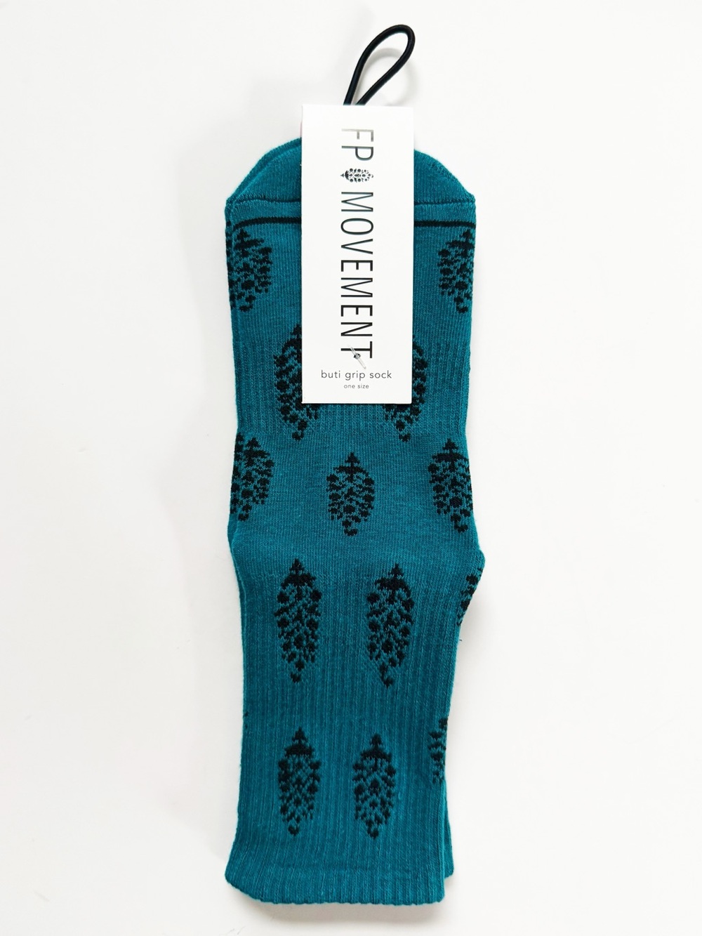 Free People x Lucky Honey Buti Buti Pilates Grip Socks – Teal | NWT - Picture 2 of 6